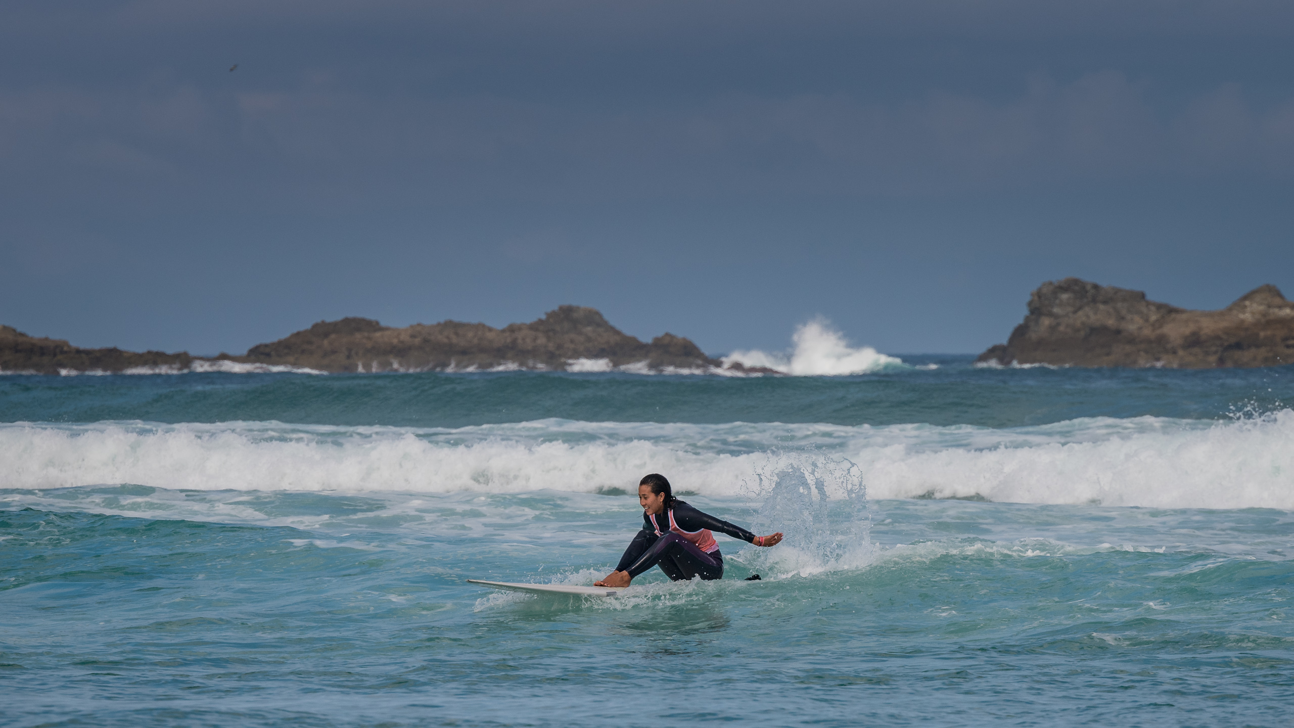 Fotografía del ABANCA Galicia Classic Surf Pro 2019 @WorldSurfLeague